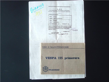 Piaggio VESPA 125 PRIMAVERA 1977